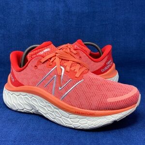 Women's New Balance Fresh Foam X Kaiha Running Shoes Gulf Red/Neo Flame Sz 9.5 D